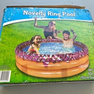 Inflatable Novelty Ring Pool - new